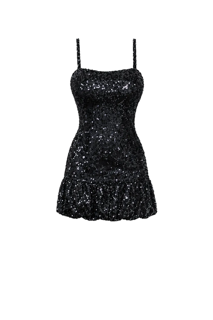 Sasha Black Sequins