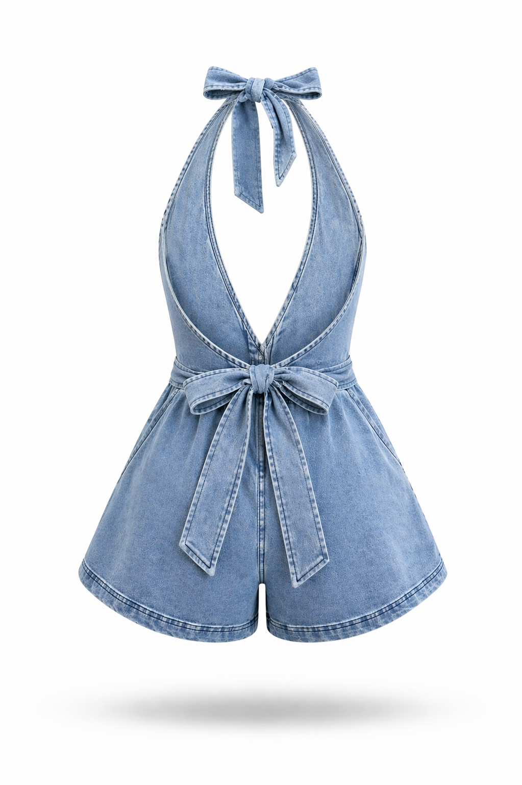 Abilene Romper Blue