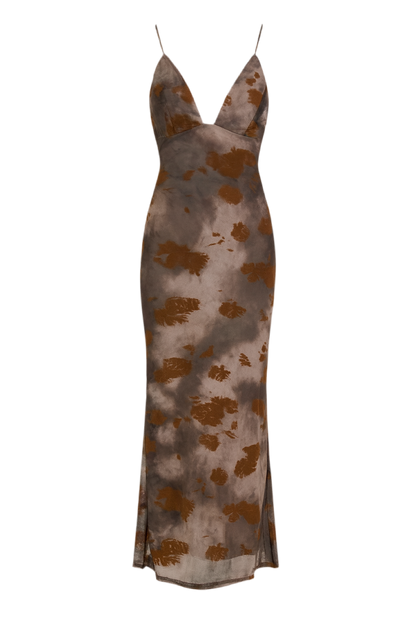 Maxi Print Dress