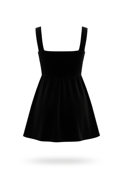 Velvet Dress (Black)