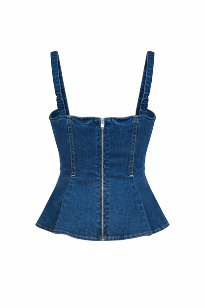 Dali Denim Top
