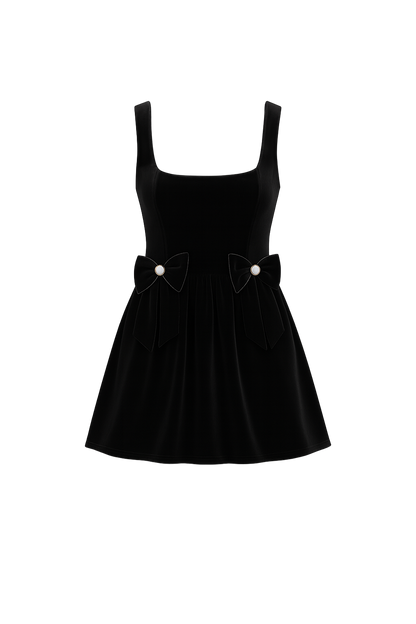 Velvet Dress (Black)