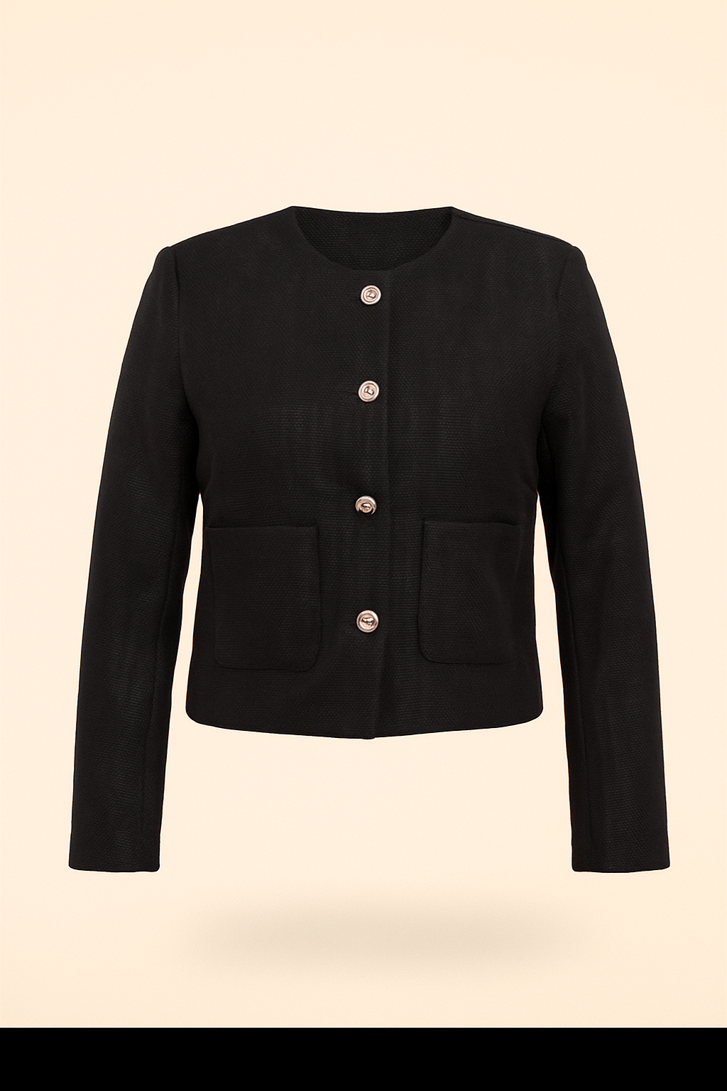 Tweed Jacket (Black)