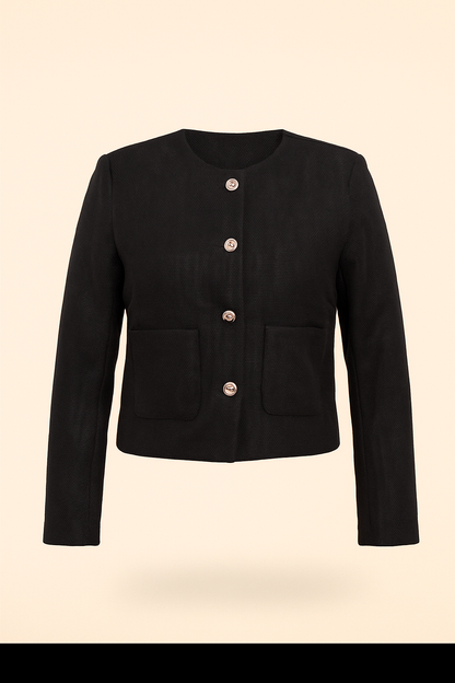 Tweed Jacket (Black)