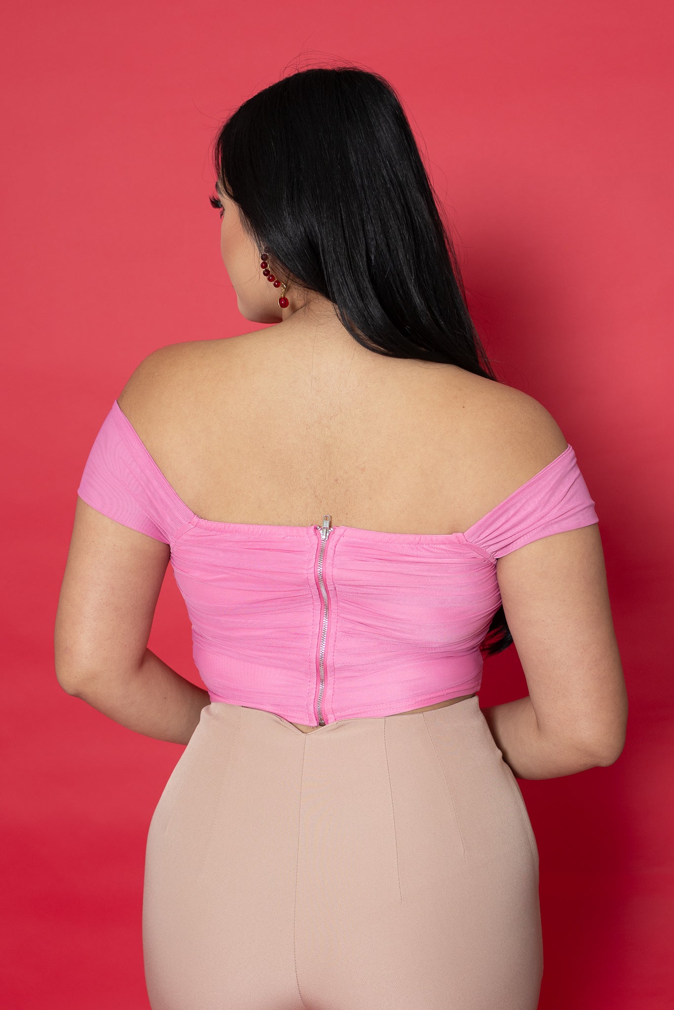 Pink Corset Top