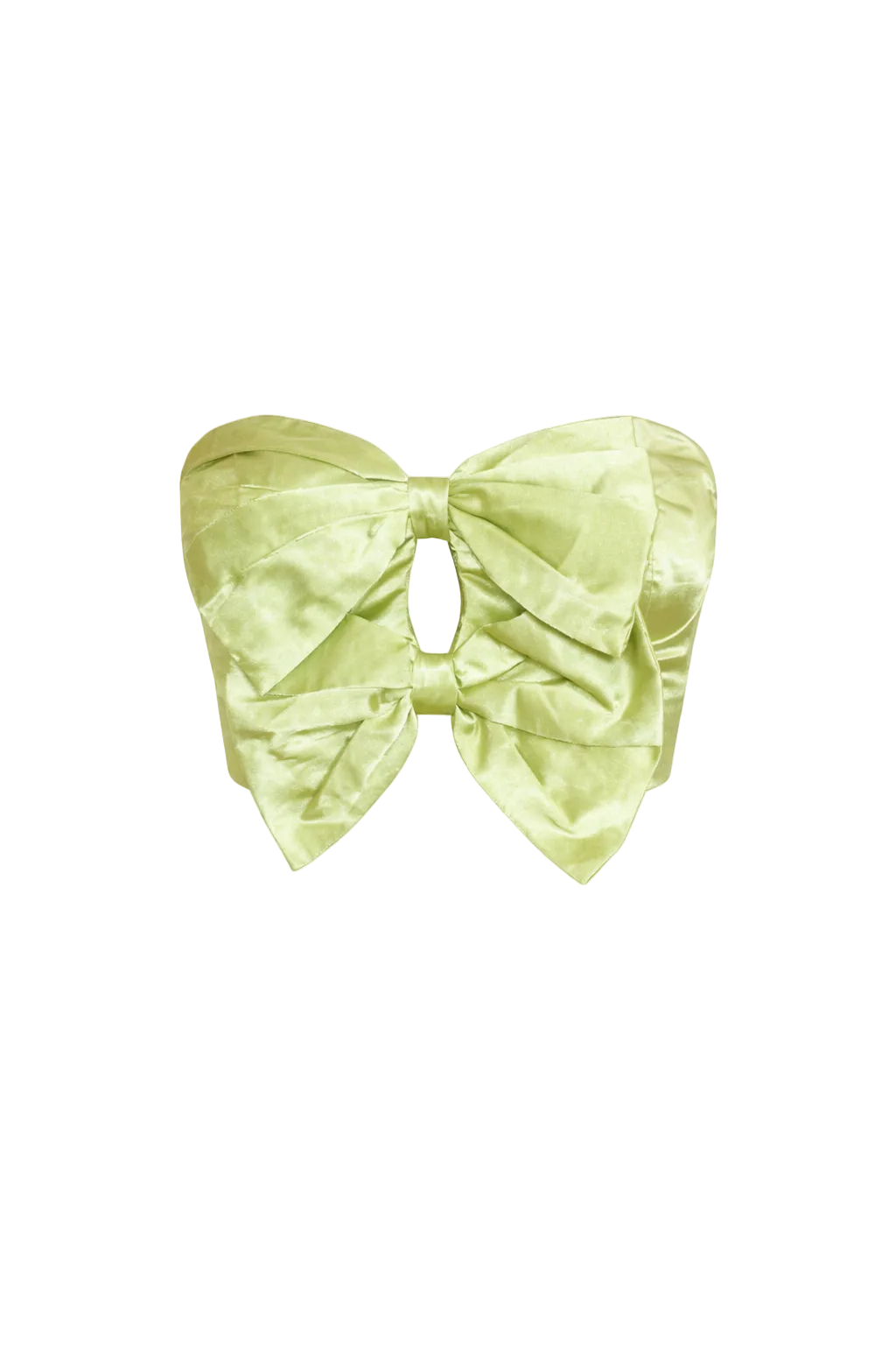 Double Bow Top Green