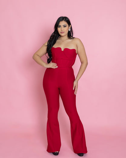 Queen of Hearts Pant Set