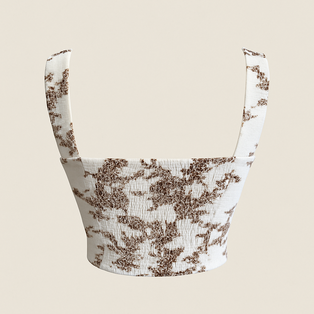 Floral Sweetheart Top