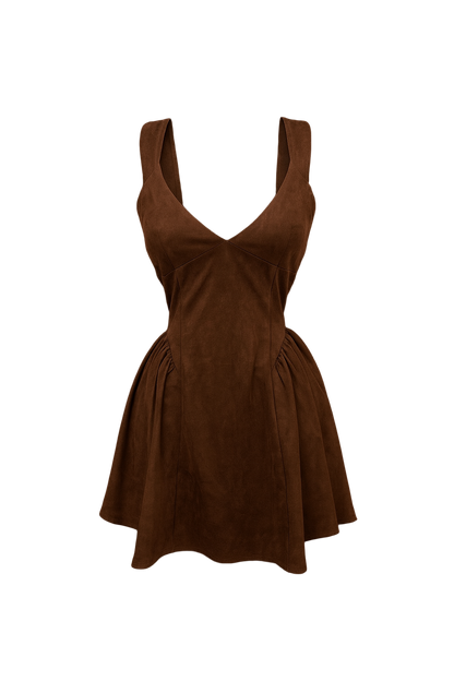 Sasha Suede Dress