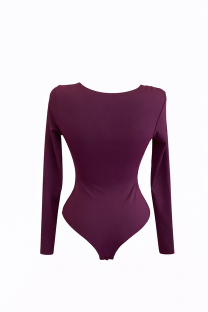 Burgundy Bodysuit
