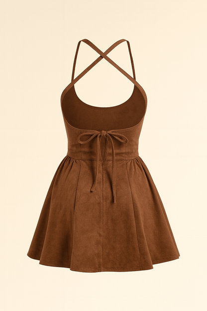 Sasha Suede Dress