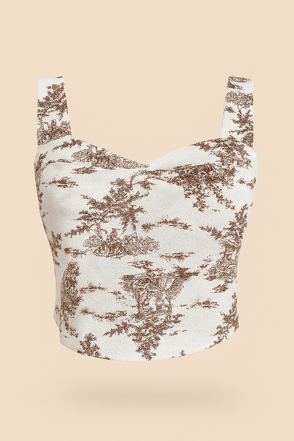 Floral Sweetheart Top