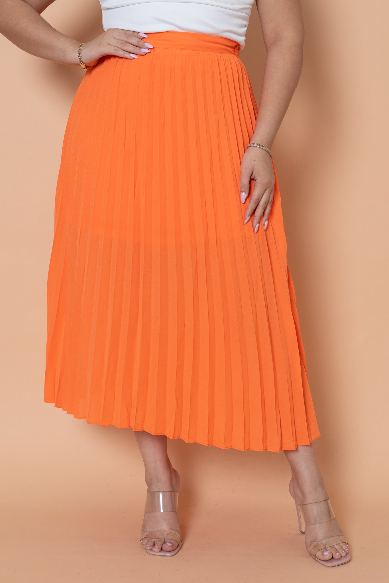 Nara Skirt Orange