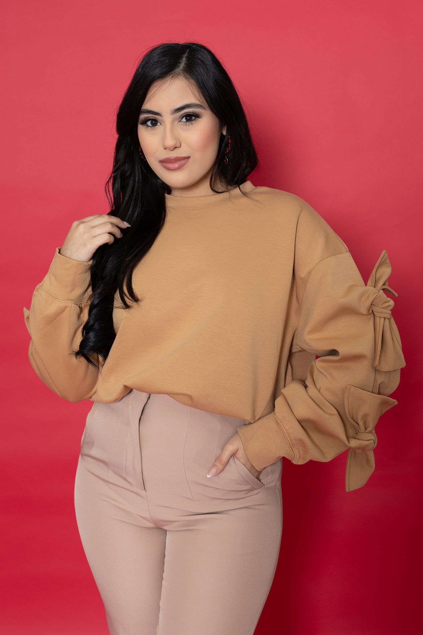 Perfect Pullover Camel