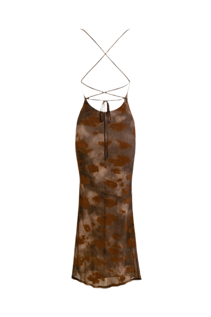 Maxi Print Dress