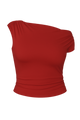Asymmetrical top Red