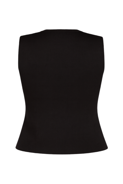Ivy Vest Black