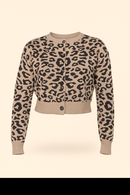 Leopard Cardigan