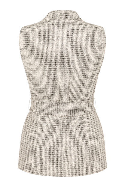 Ana Tweed Vest