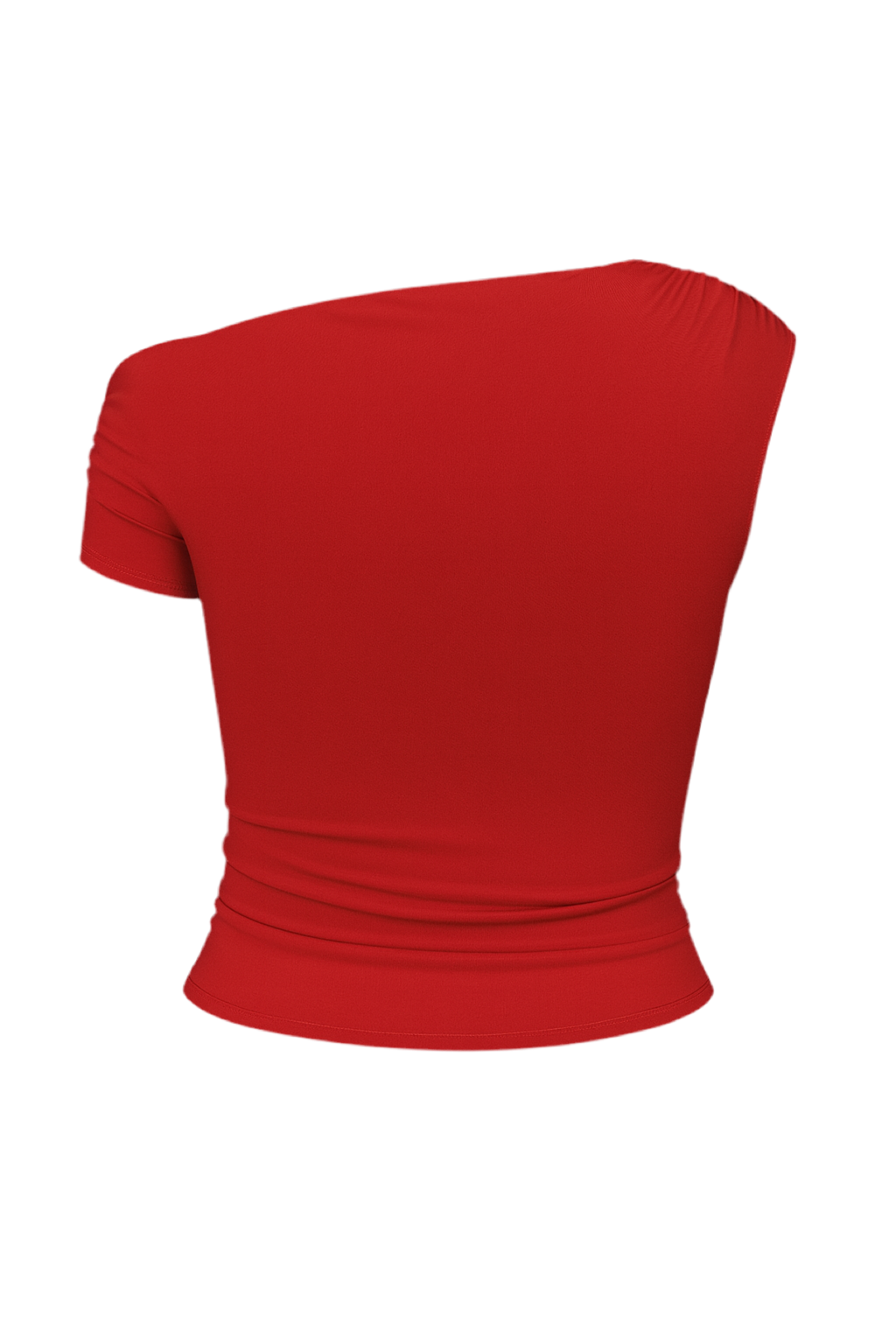 Asymmetrical top Red