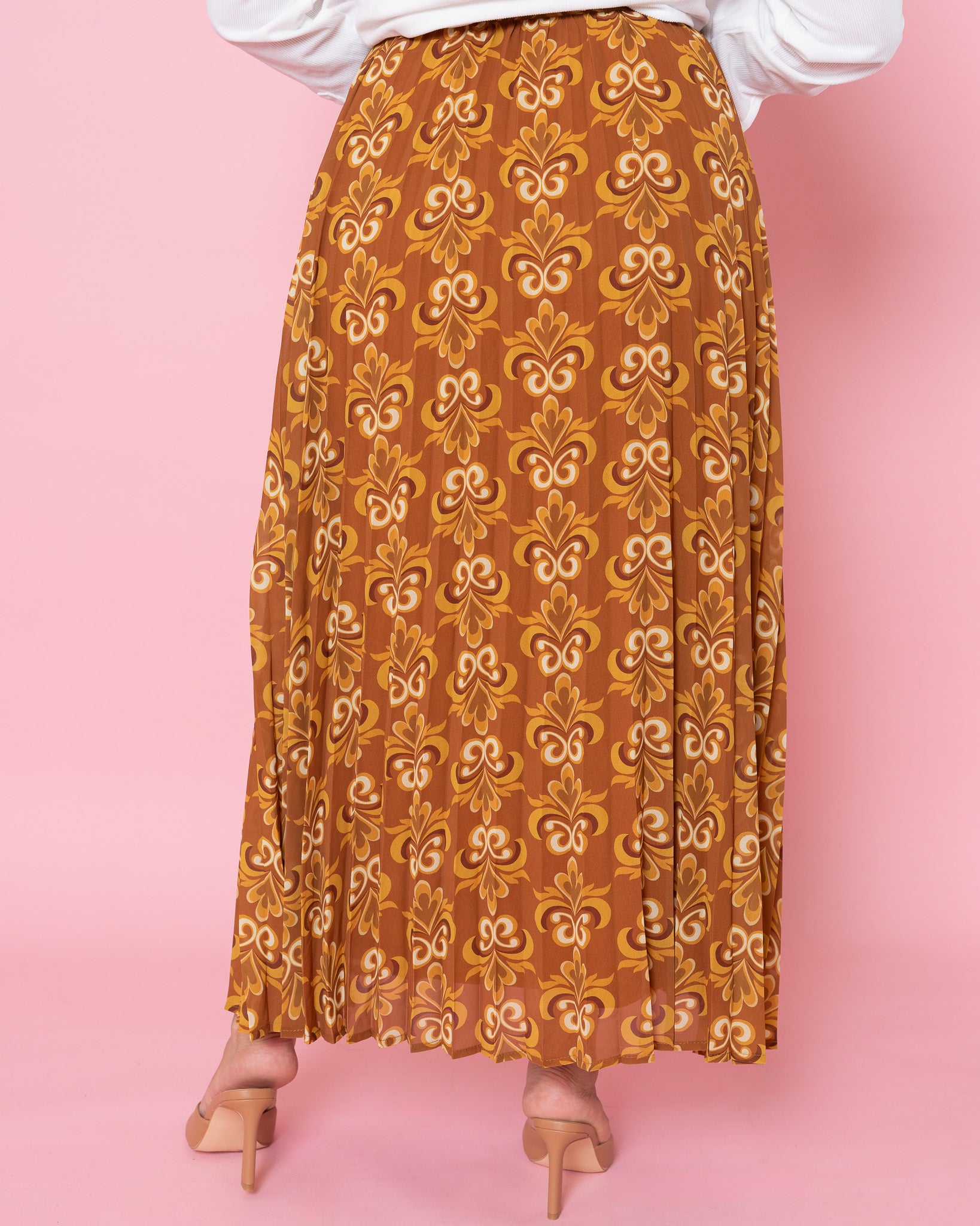 Maxi Pleated Skirt