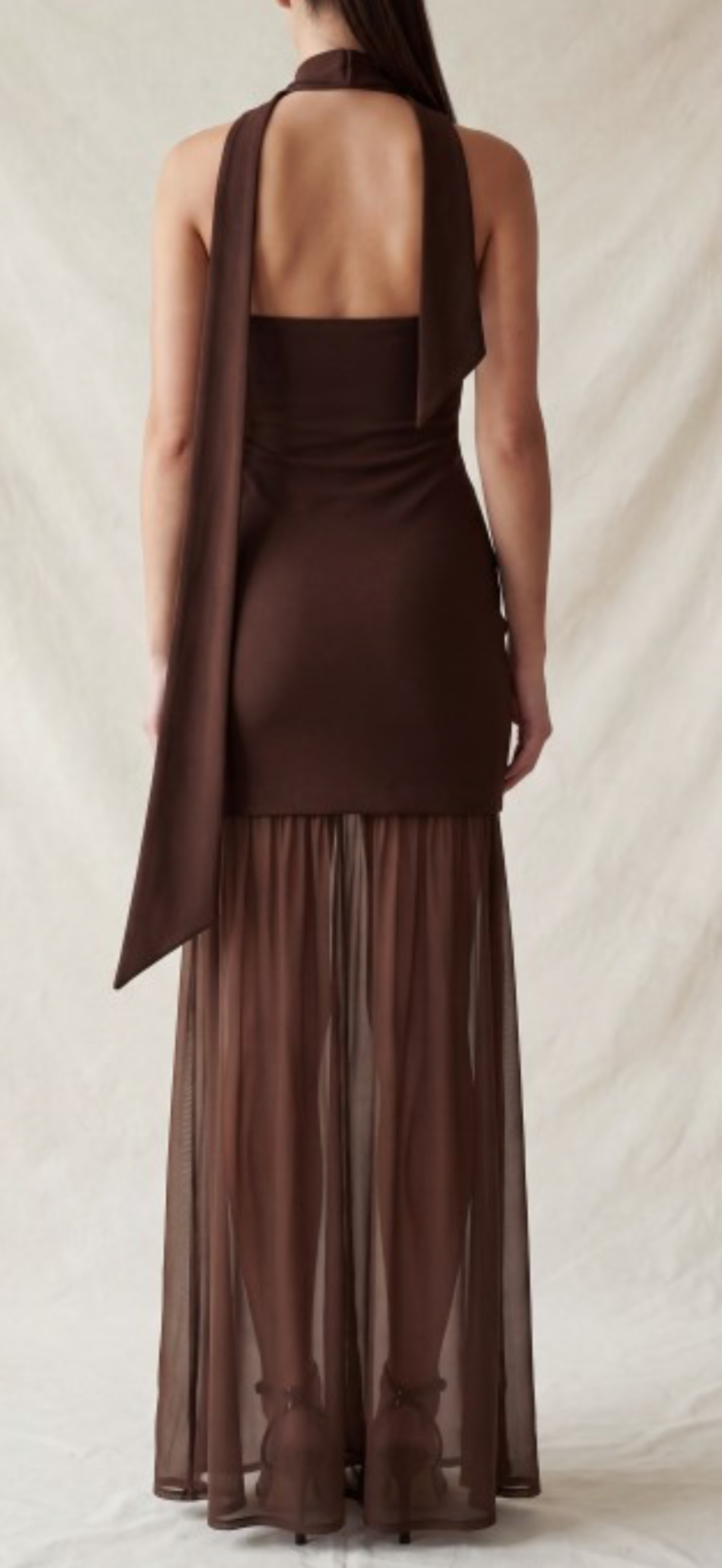 Elodie Brown Dress