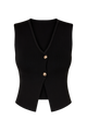 Ivy Vest Black