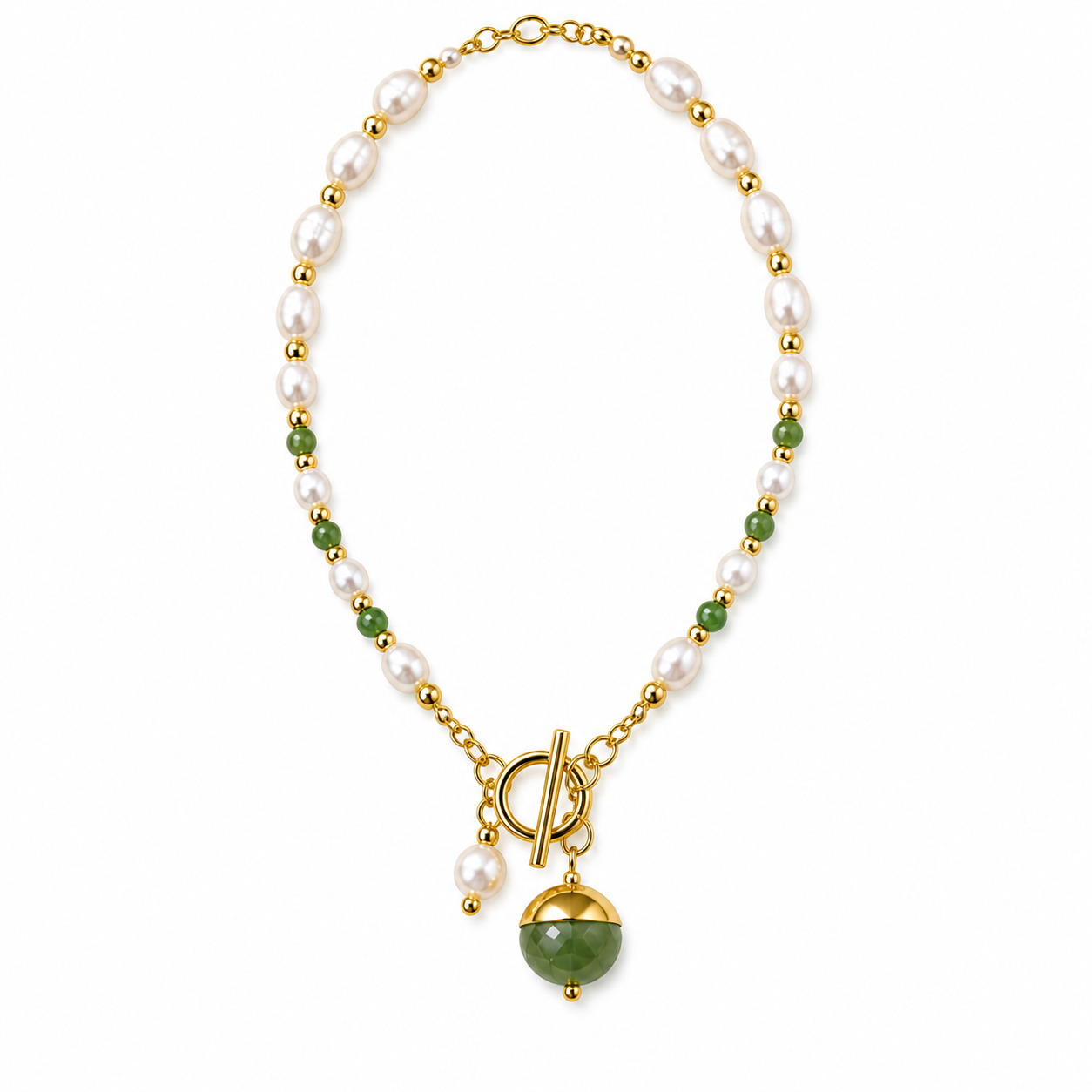 Jade Pearl necklace
