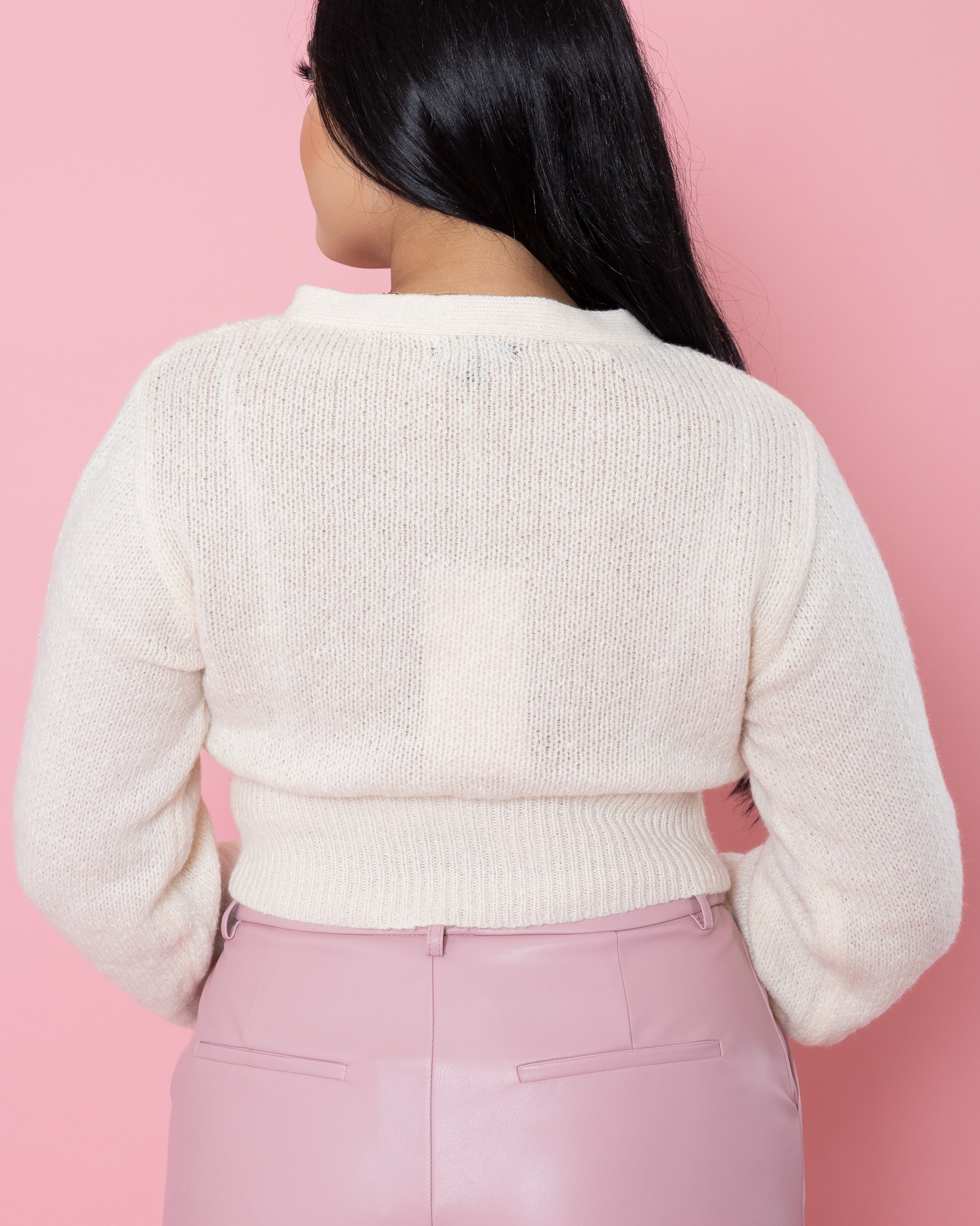 Rose Knit Cardigan