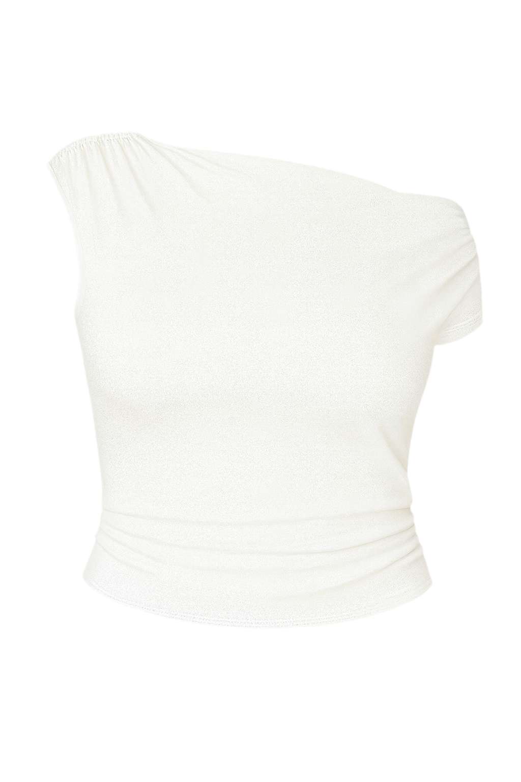 Asymmetrical top White
