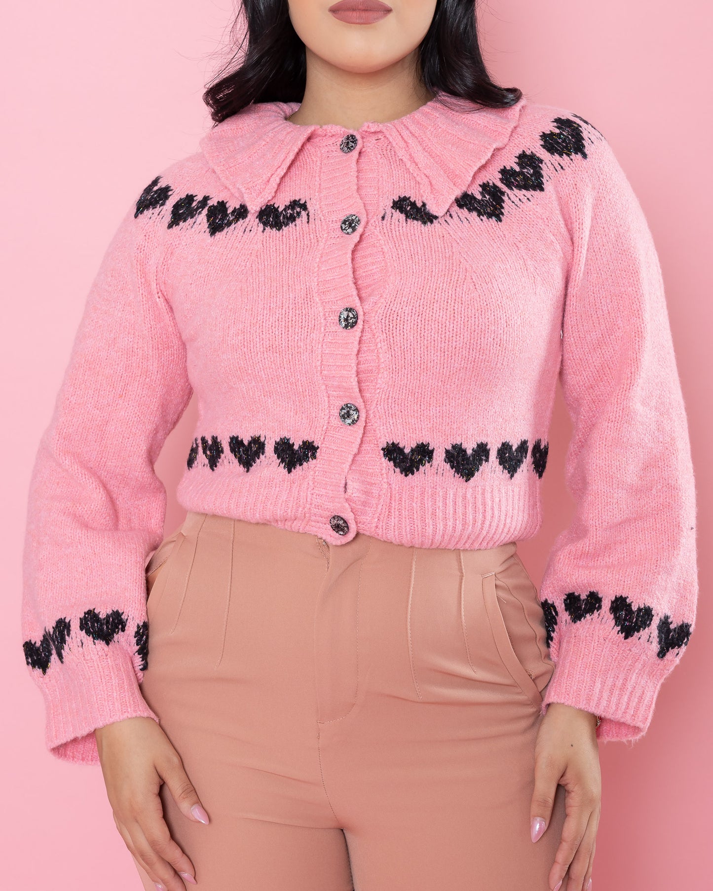 Heart Knit Cardigan