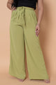 Green Wide Leg Pants