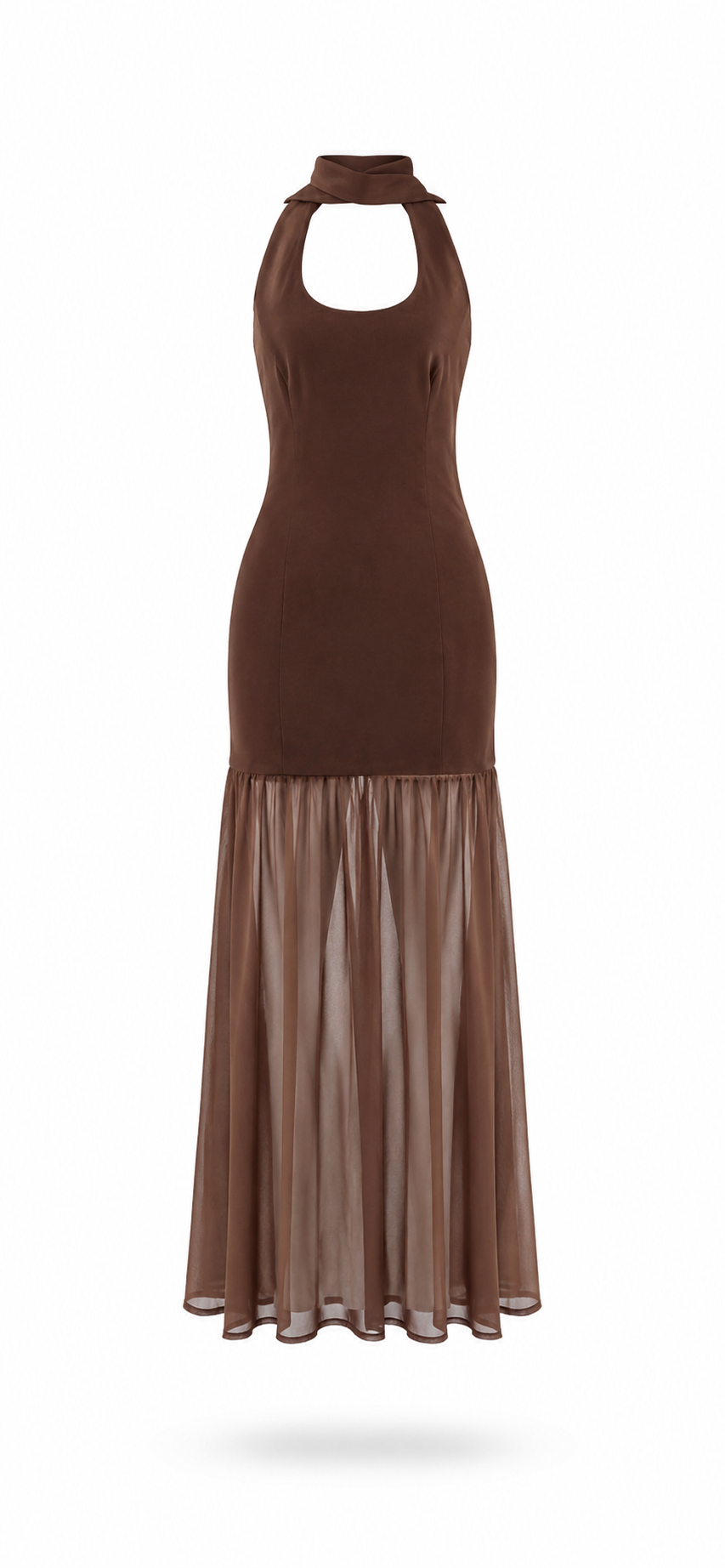 Elodie Brown Dress