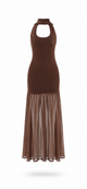 Elodie Brown Dress