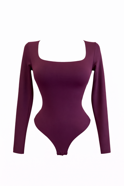 Burgundy Bodysuit