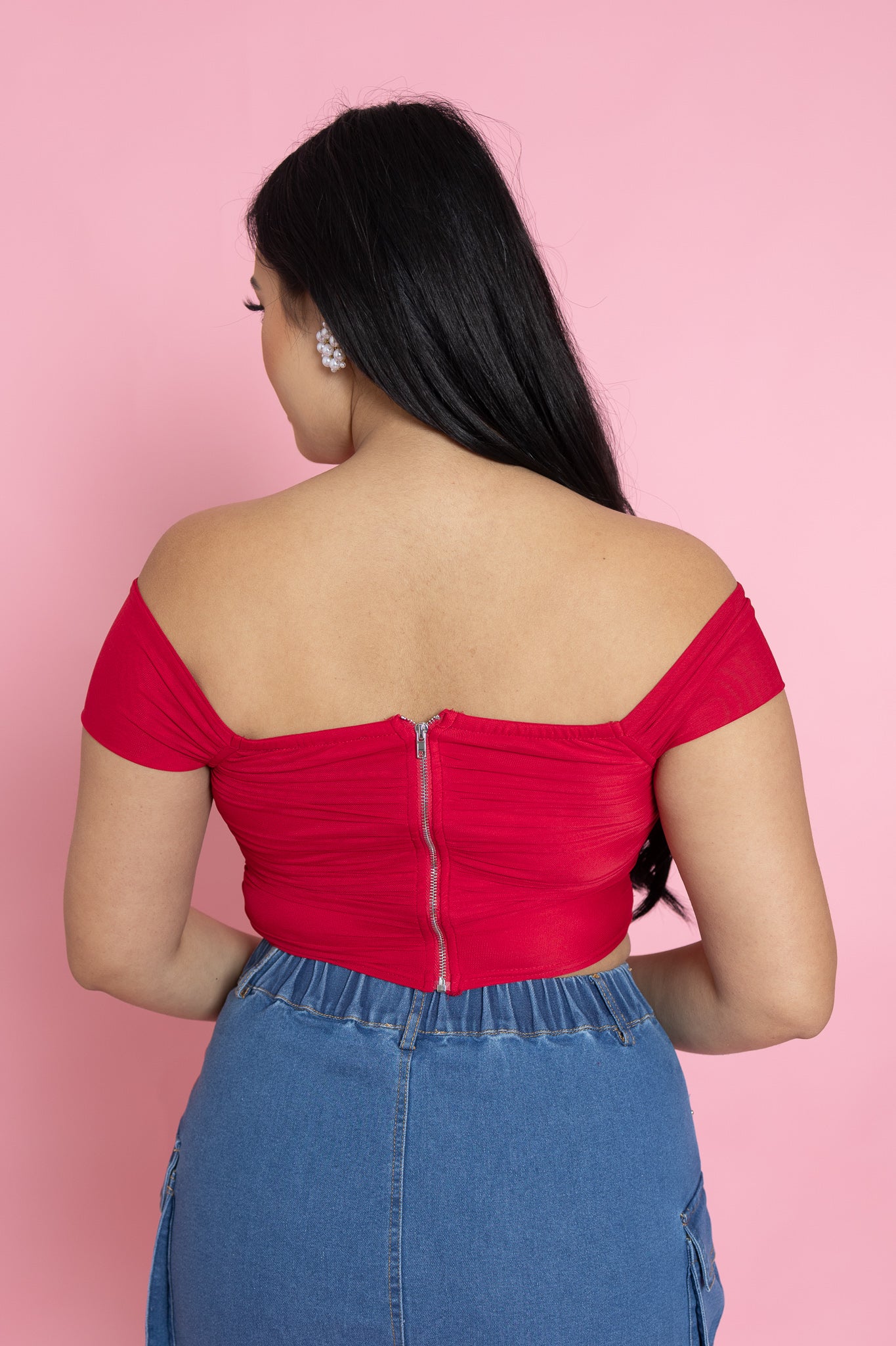 Red Corset Top