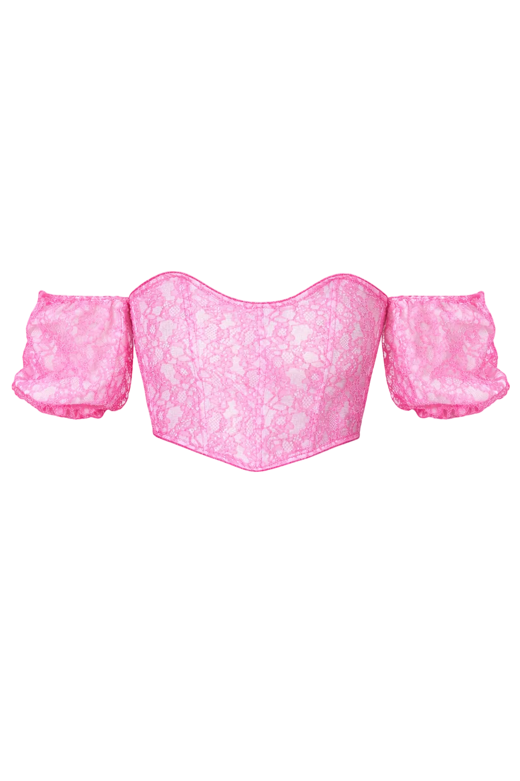 Leanne Laced Top (Pink)