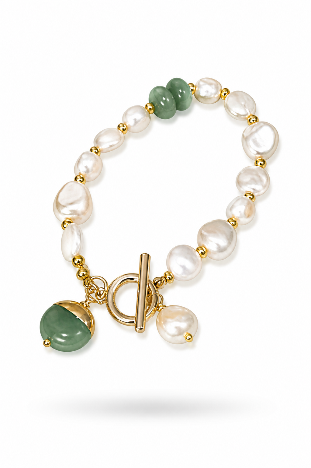 Jade Pearl Bracelet