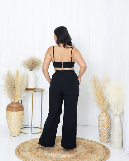 Pant Set in Black